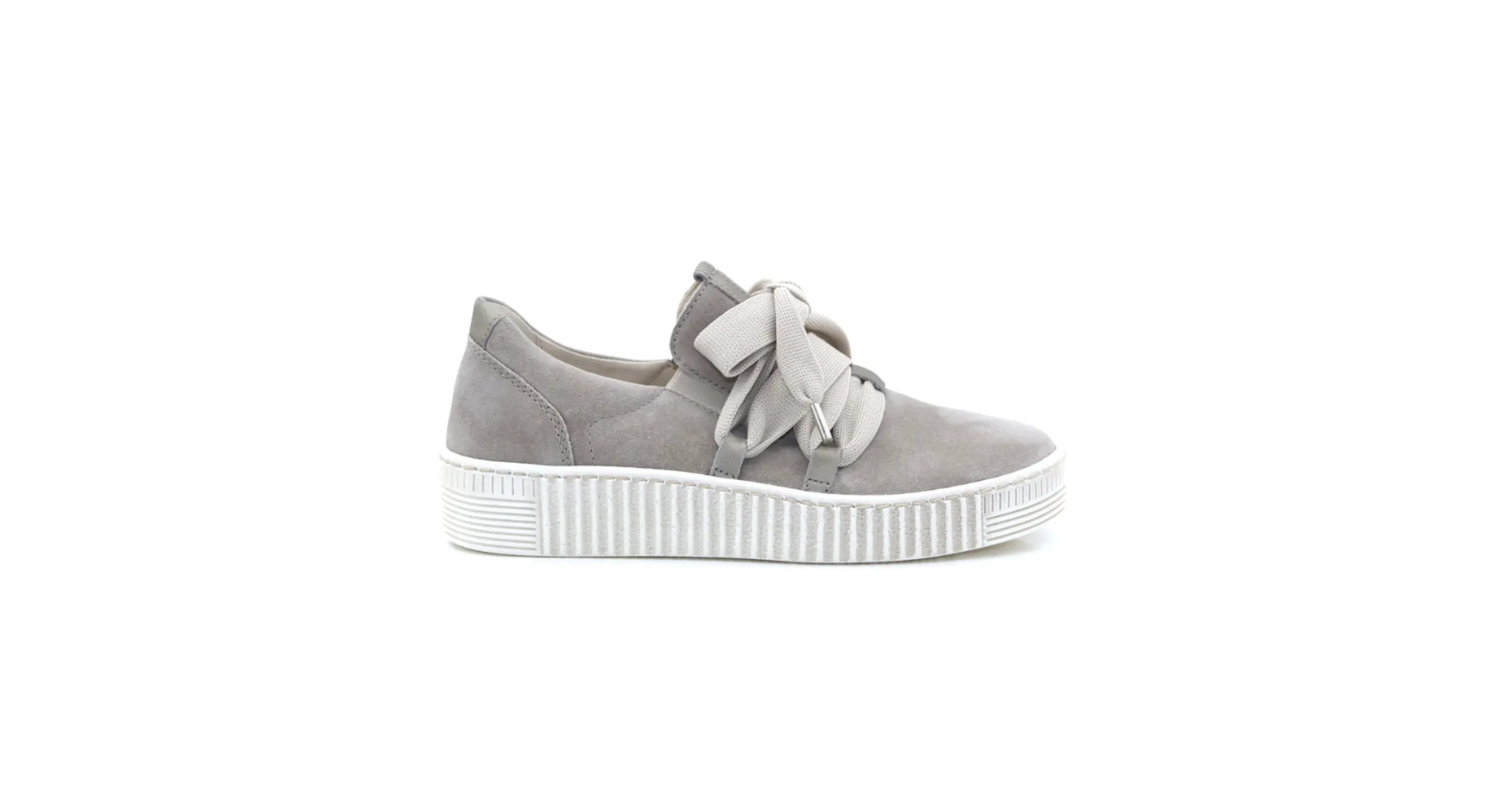 Gabor Ribbon Lace-Up Sneaker Silk