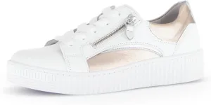 Gabor Women's Low-Top Trainers, Women's Low Shoes, White 21, 7 Women