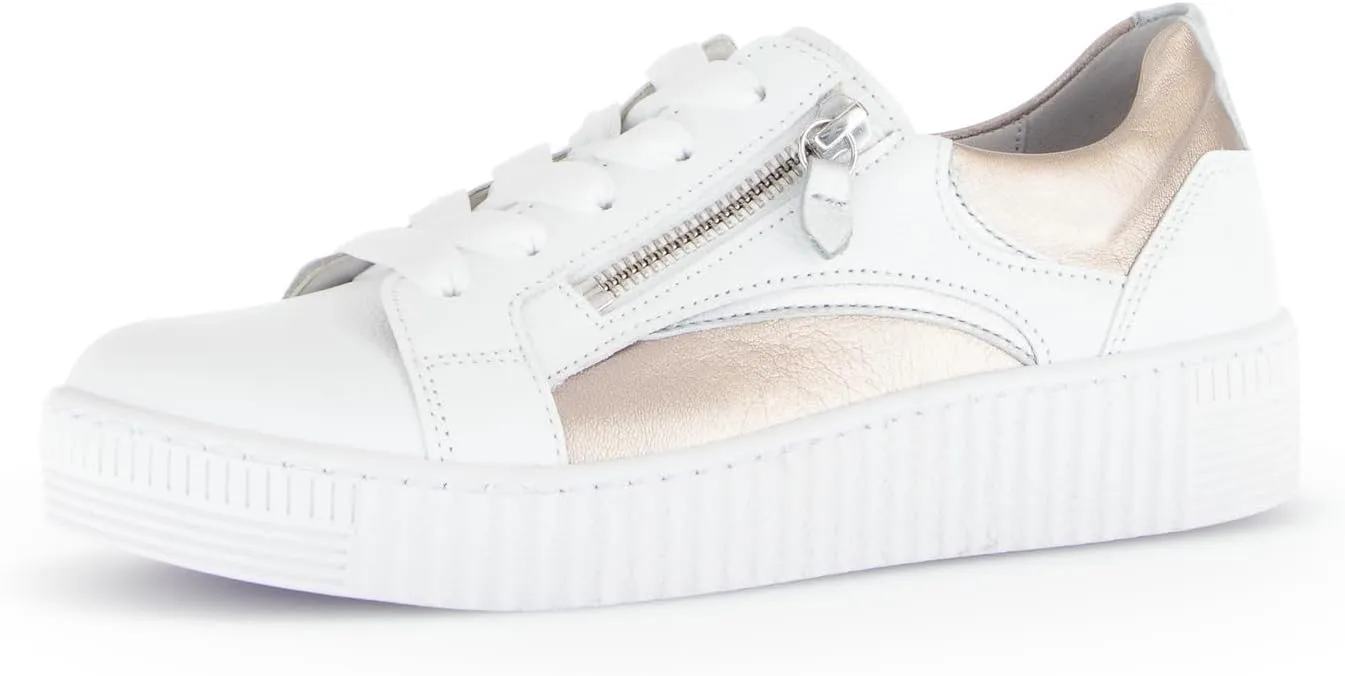 Gabor Women's Low-Top Trainers, Women's Low Shoes, White 21, 7 Women