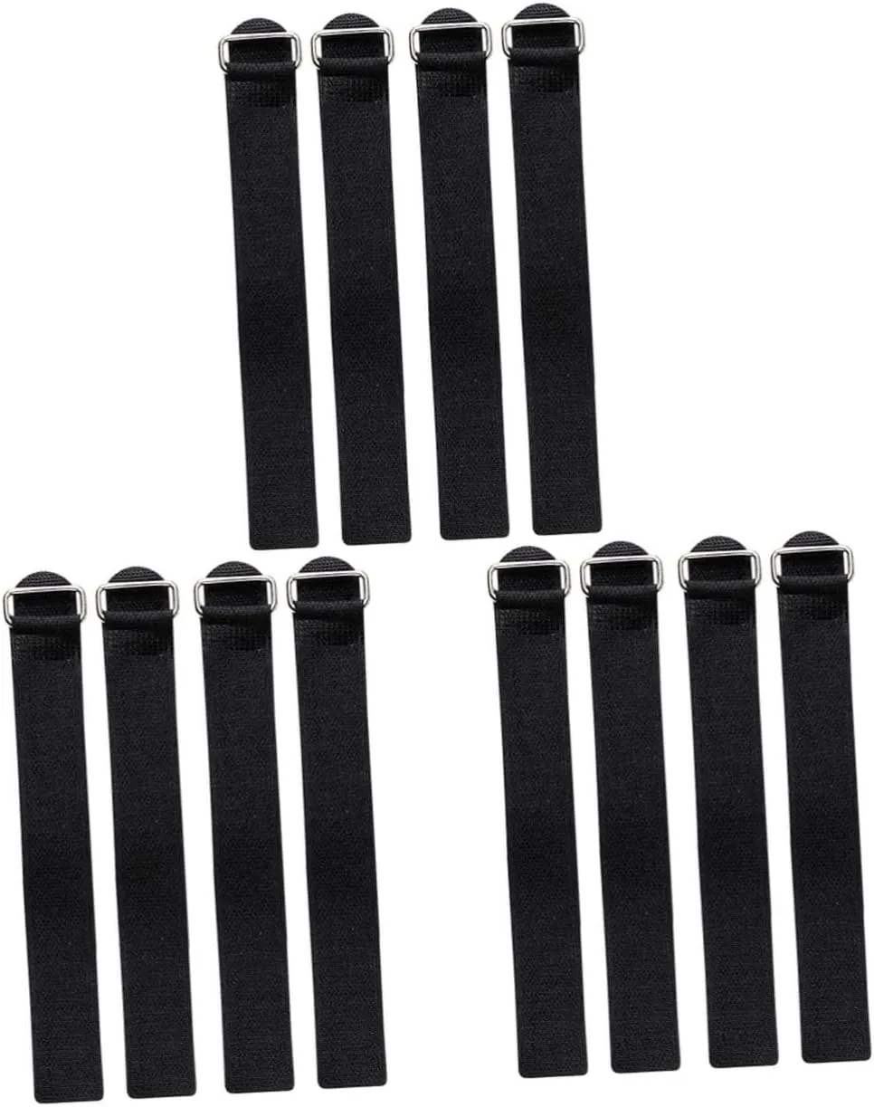 Gatuida Non Slip Shoes Binding Straps for Crampons and Outdoor Ice Grippers Compatible with All Footwear for