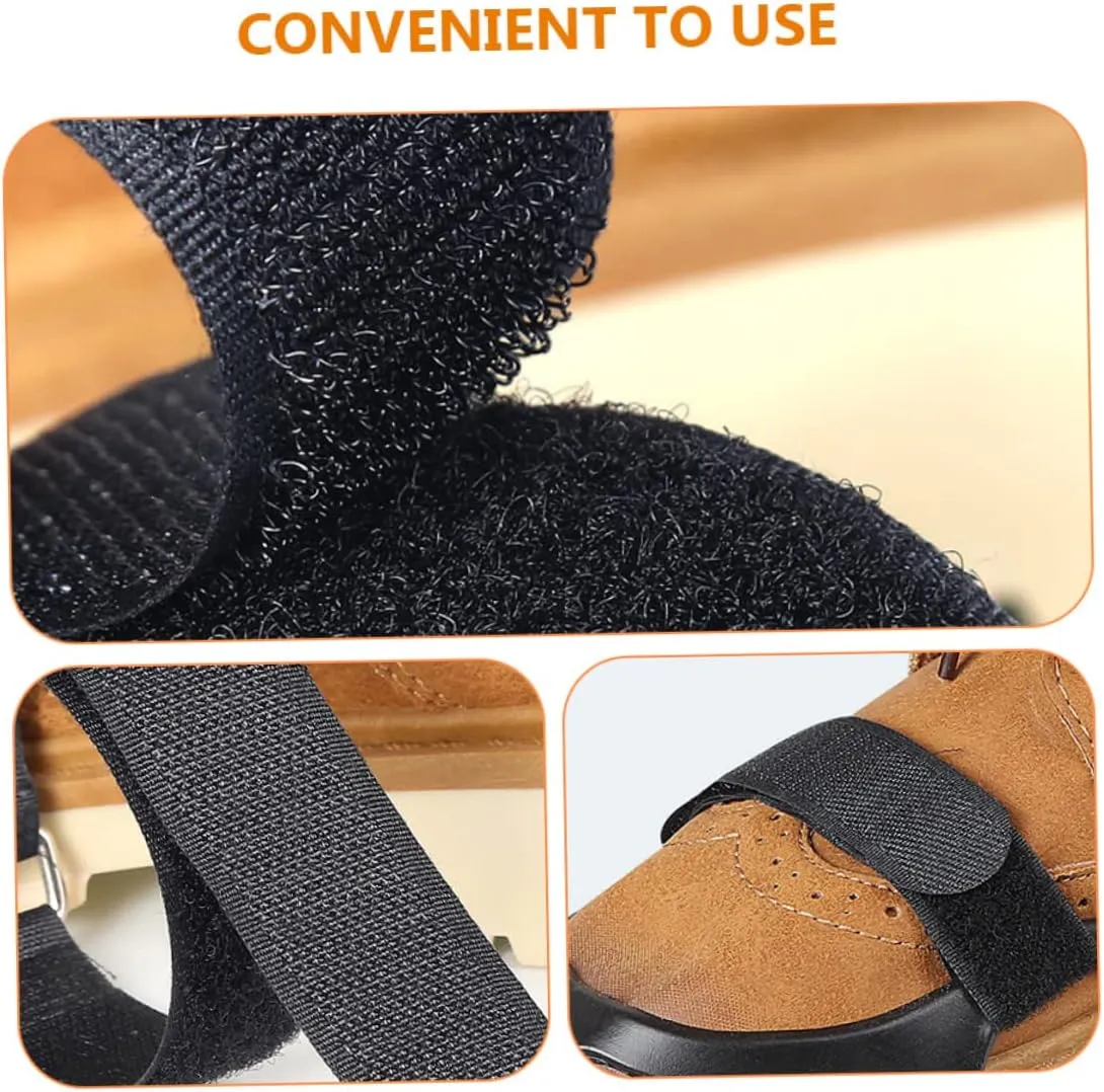 Gatuida Non Slip Shoes Binding Straps for Crampons and Outdoor Ice Grippers Compatible with All Footwear for