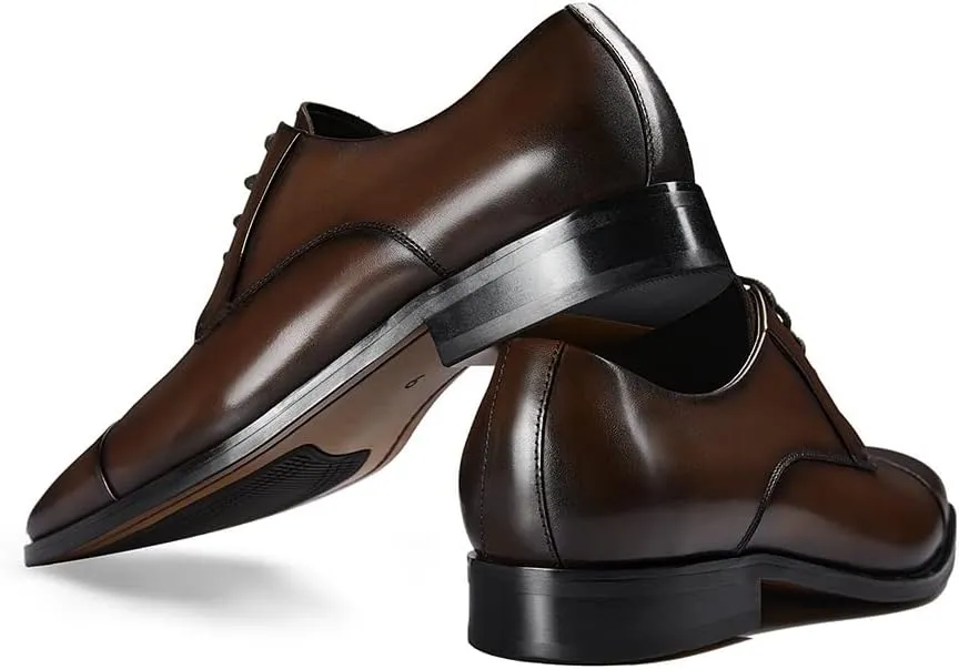 GIFENNSE Mens Leather Dress Shoes Mens Oxfords Formal Dress Shoes for Men