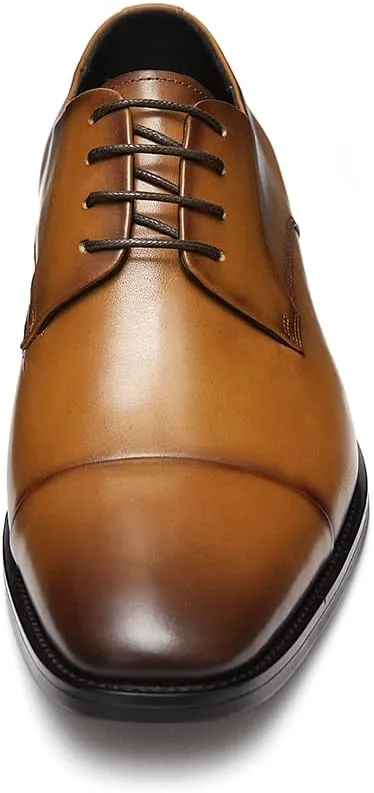 GIFENNSE Mens Leather Dress Shoes Mens Oxfords Formal Dress Shoes for Men