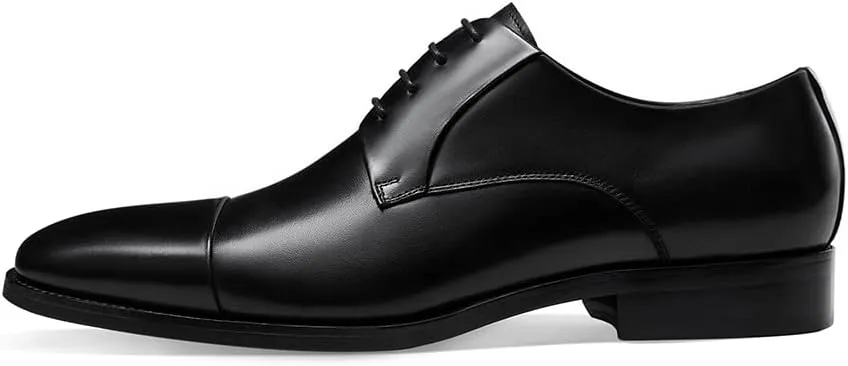 GIFENNSE Mens Leather Dress Shoes Mens Oxfords Formal Dress Shoes for Men