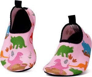 Girls Cartoon Print Quick-Drying Water Shoes for Girls - Non-Slip and Breathable for Swimming, Sports, and Yoga