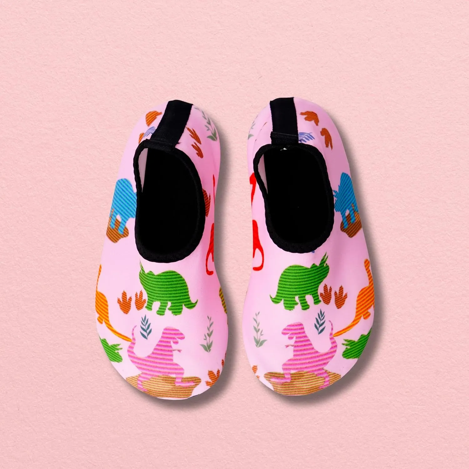 Girls Cartoon Print Quick-Drying Water Shoes for Girls - Non-Slip and Breathable for Swimming, Sports, and Yoga