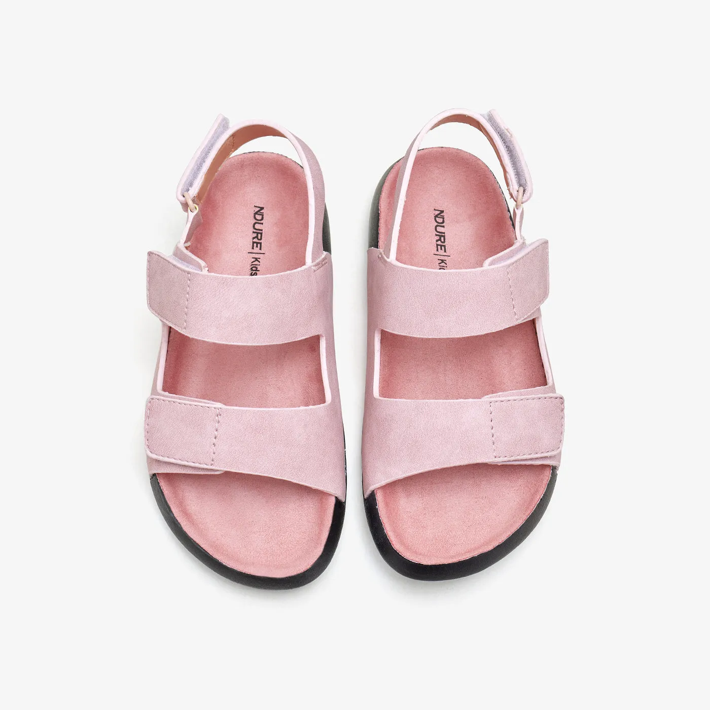 Girls' Soft-Step Sandals