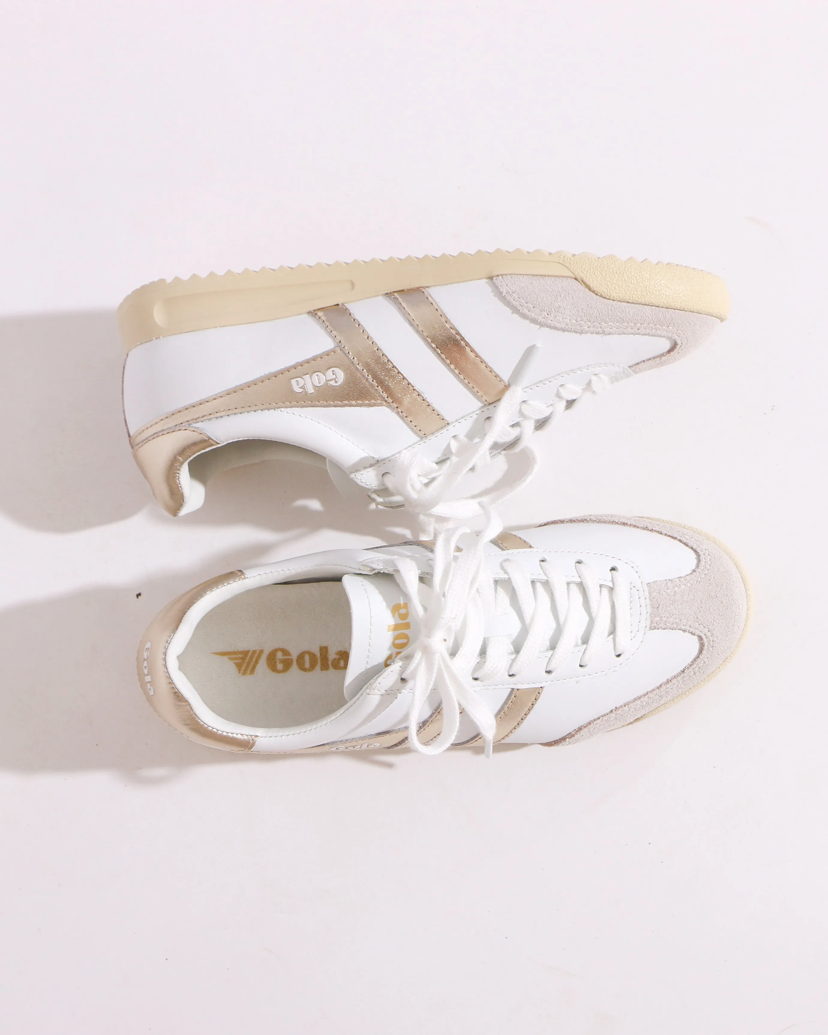 Gola Torpedo Mirror Sneaker in Gold