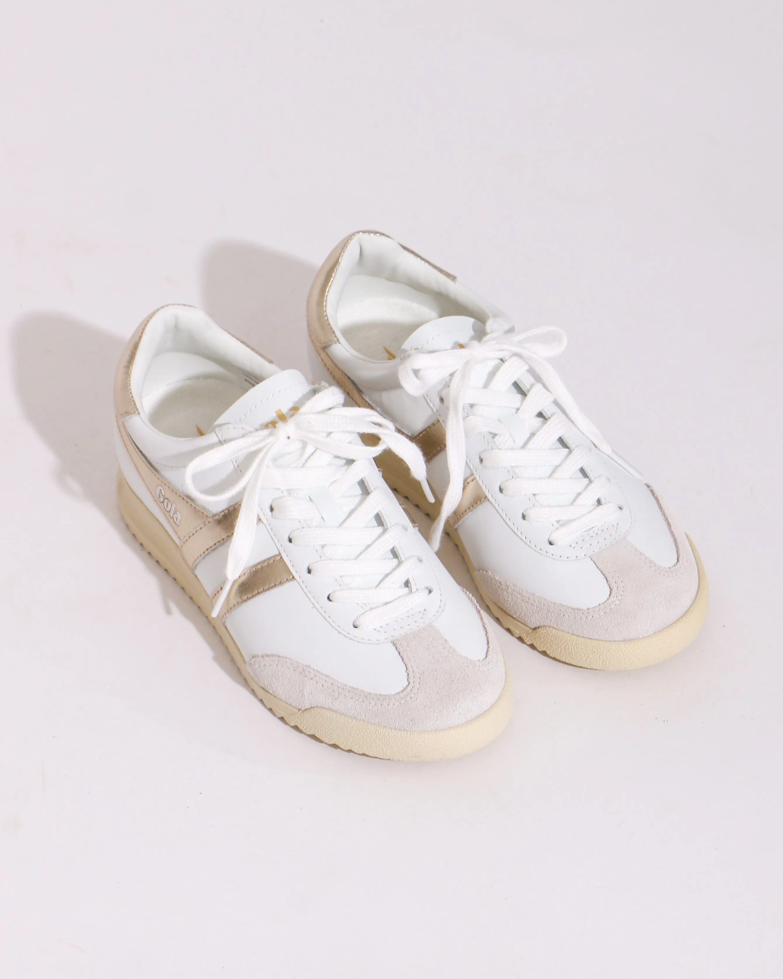 Gola Torpedo Mirror Sneaker in Gold