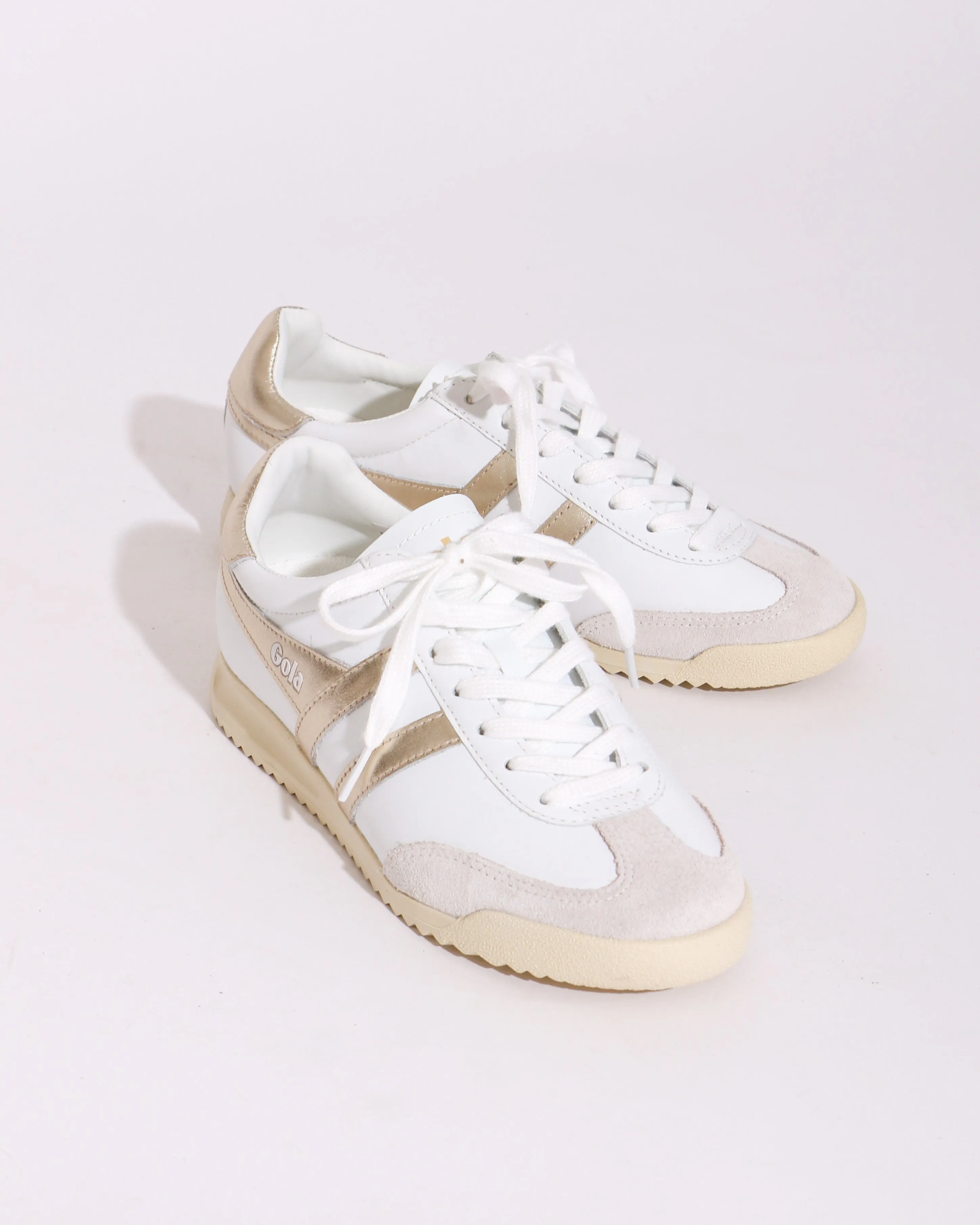 Gola Torpedo Mirror Sneaker in Gold
