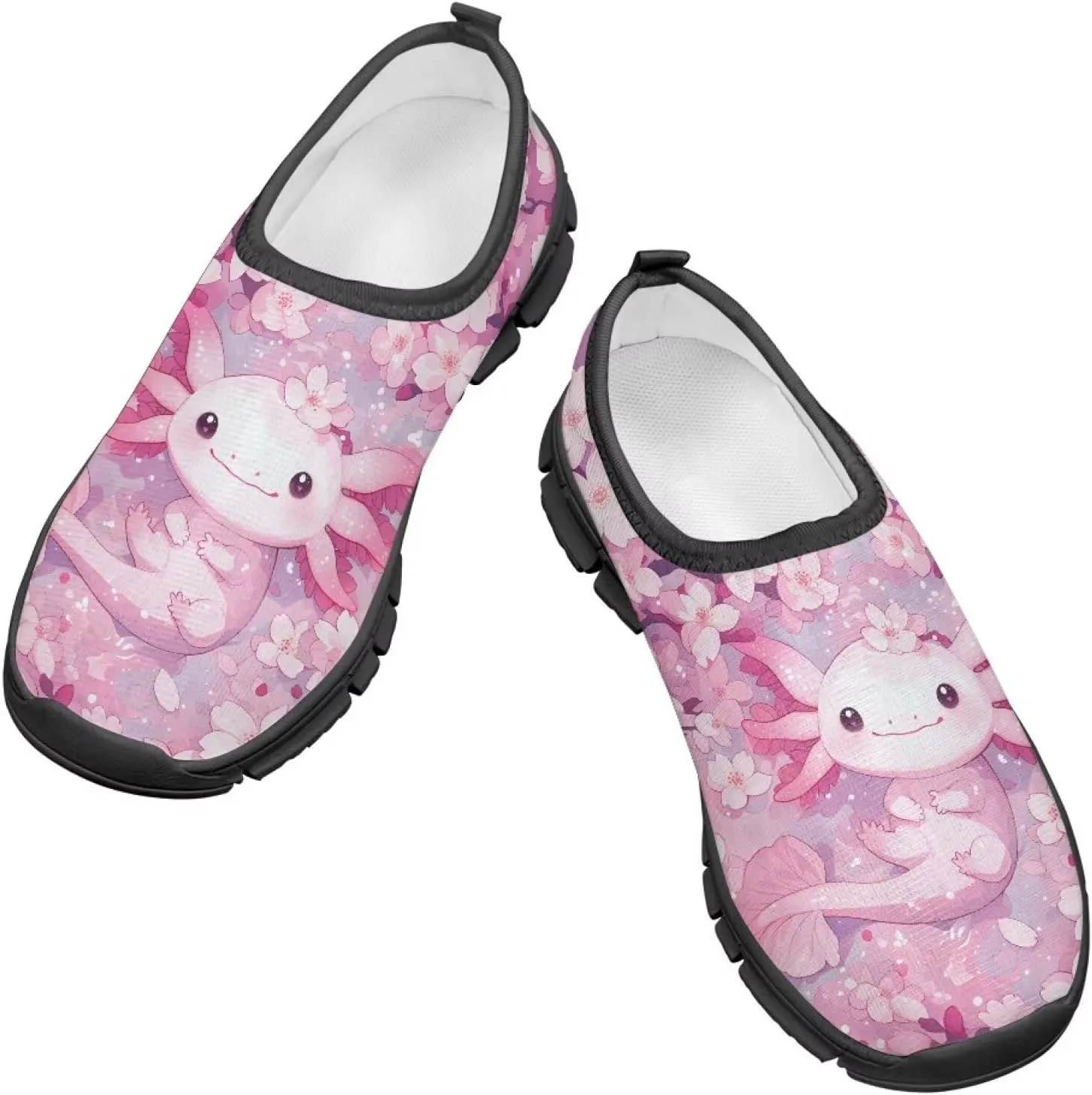 GOSTONG Boys Girls Slip On Sneakers Little Big Kids Casual Gym Tennis Shoes Lightweight Non Slip Walking Shoes Black Sole Size 11-15