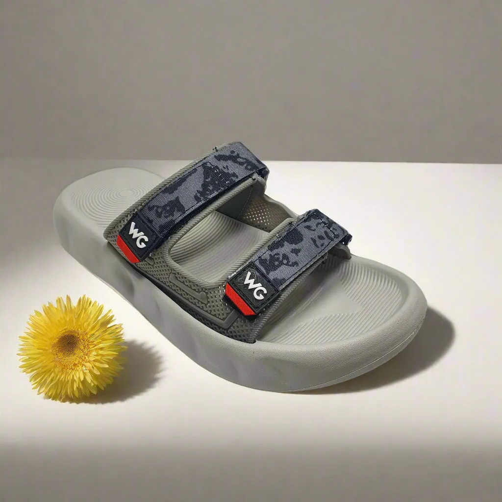 Grey Soft Slippers for Men