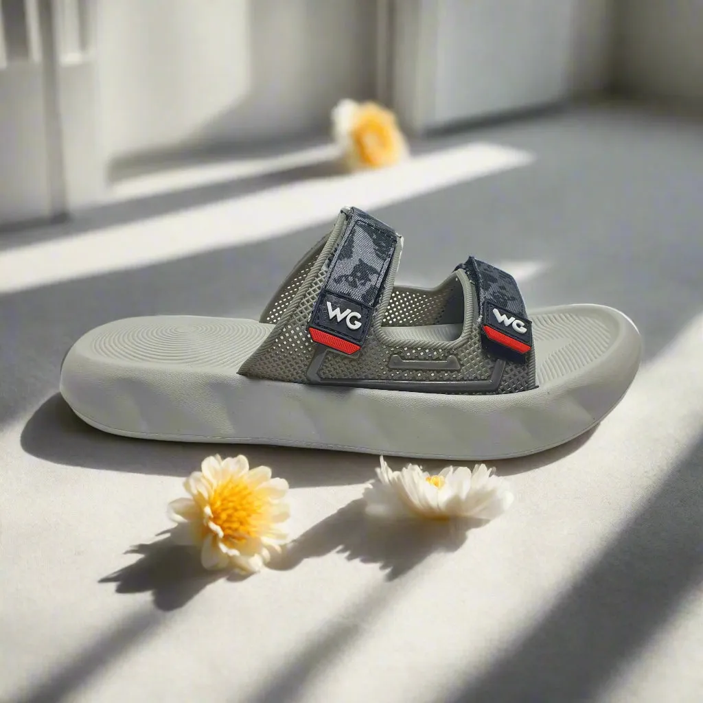 Grey Soft Slippers for Men