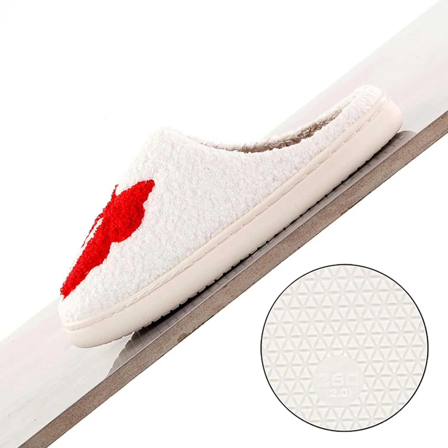 Halloween Pumpkin Slippers for Womens Mens Cute Cartoon Slippers Plush Warm Memory Foam Shoes