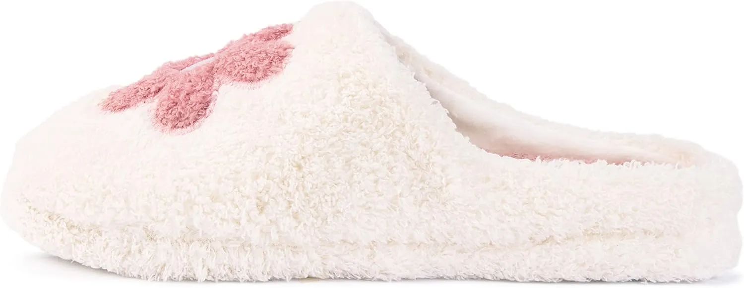 Handcraft Softee Ladies Aesthetic Slippers, Cozy Slip On Clog Slipper, Soft Rubber Sole Womens House Shoes, Plush Bedroom Clogs