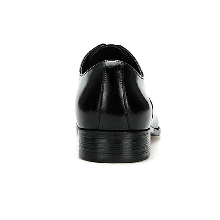 Handmade Brogue Cow Leather Oxford Dress Shoes