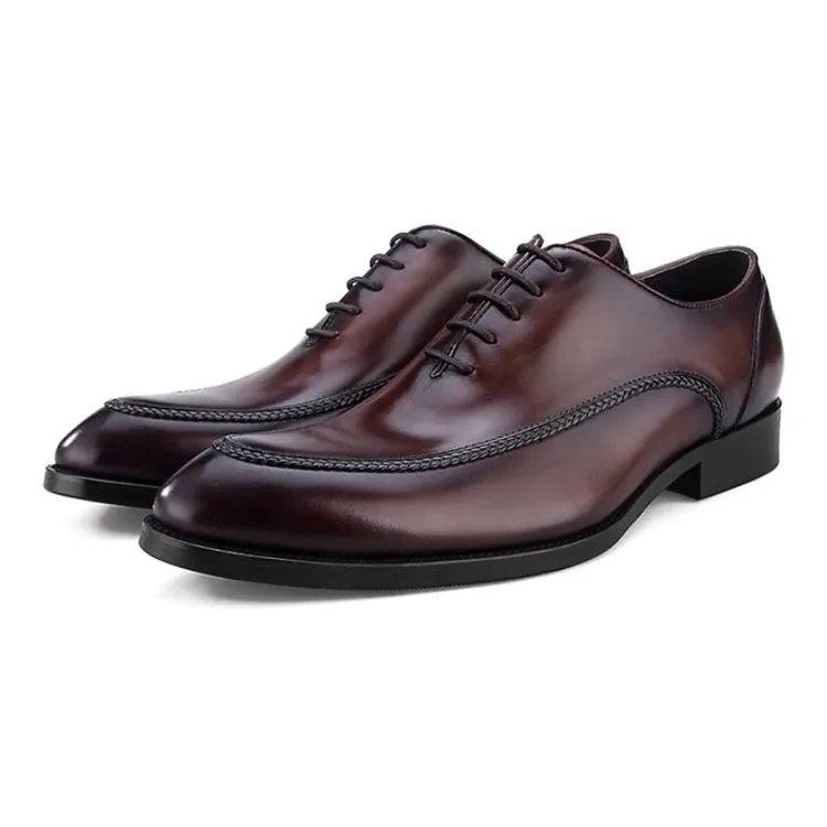 Handmade Leather Dress Oxfords Shoes for Men