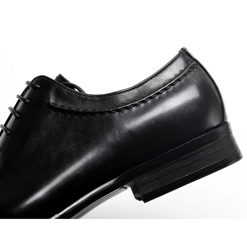 Handmade Leather Oxford Dress Shoes for Men - Elegant & Durable