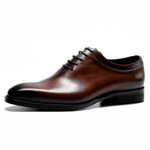Handmade Leather Oxford Dress Shoes for Men - Elegant & Durable