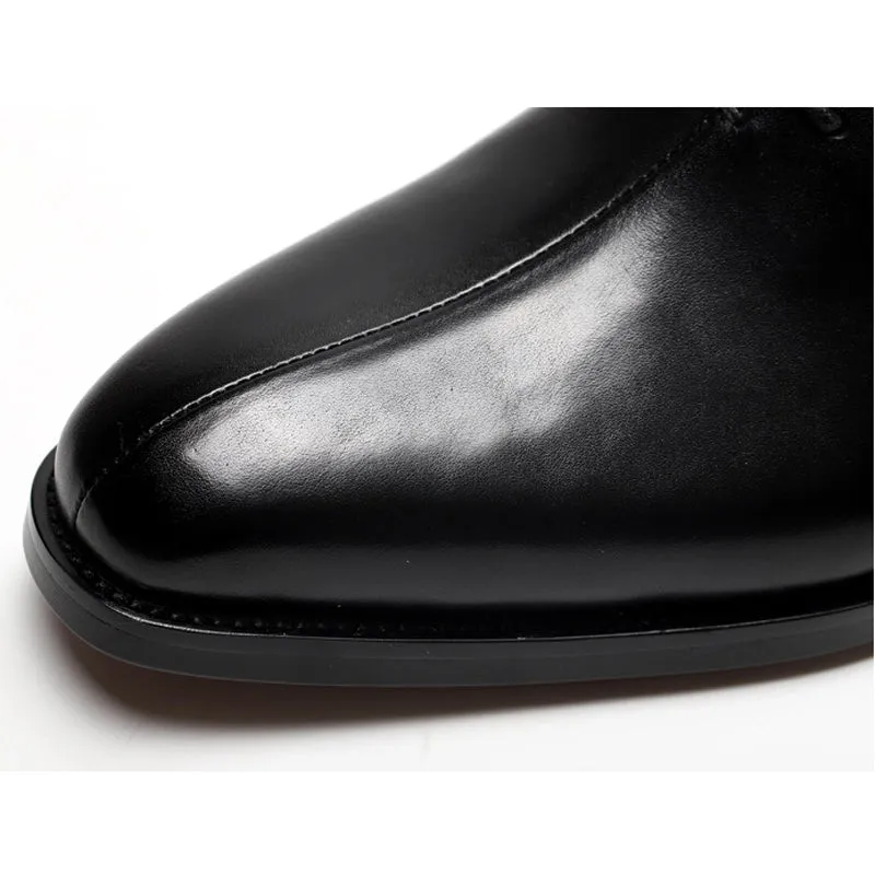 Handmade Leather Oxford Dress Shoes for Men - Elegant & Durable