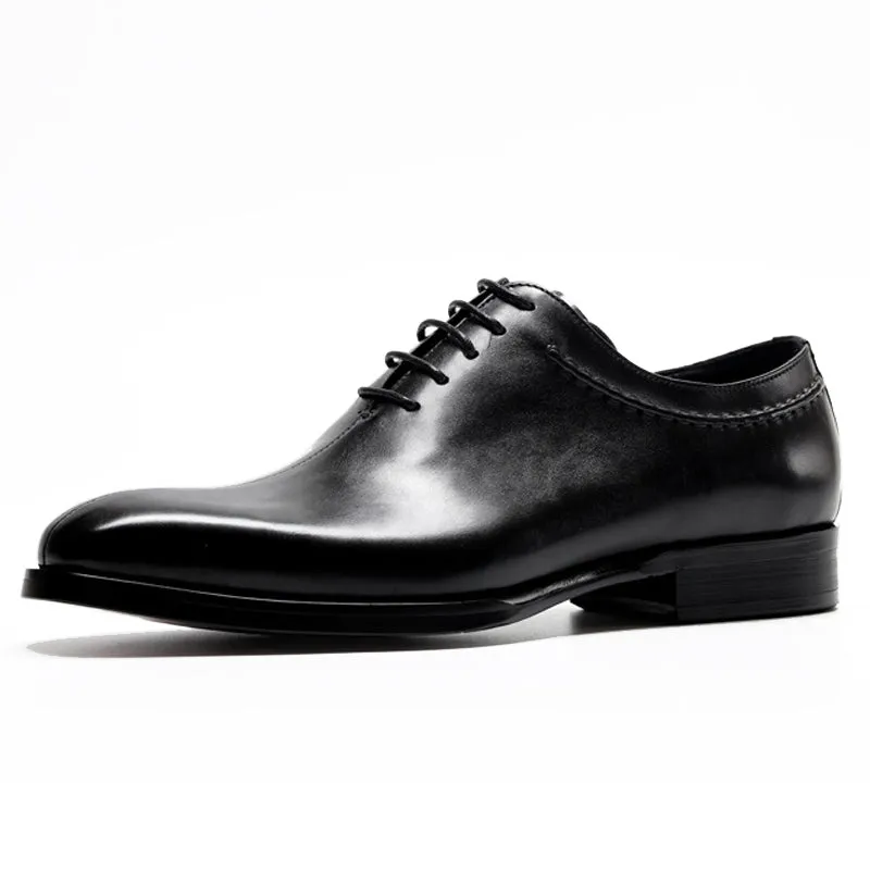 Handmade Leather Oxford Dress Shoes for Men - Elegant & Durable