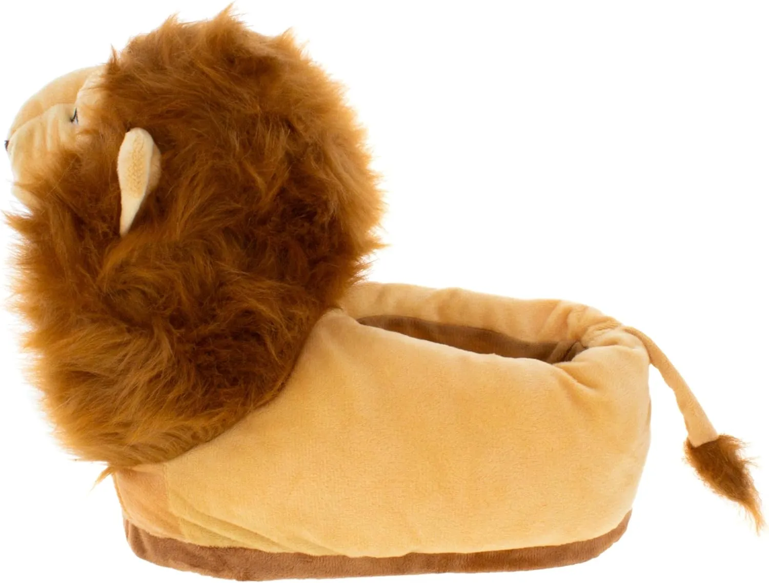 Happy Feet Animal Slippers for Adults and Kids, Cozy and Comfortable, Sturdy Rubber Soles, Thick 1-Inch Memory Foam Footbed, Non-Skid Bottoms, Plush Velvety Material Slippers, As Seen on Shark Tank