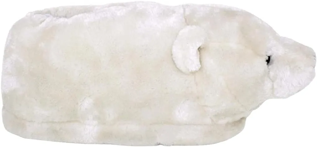Happy Feet Animal Slippers for Adults and Kids, Cozy and Comfortable, Sturdy Rubber Soles, Thick 1-Inch Memory Foam Footbed, Non-Skid Bottoms, Plush Velvety Material Slippers, As Seen on Shark Tank