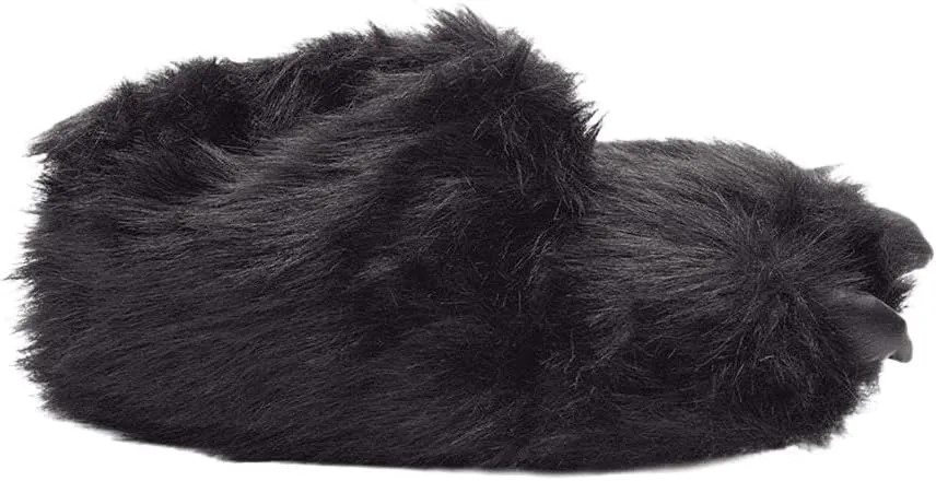 Happy Feet Animal Slippers for Adults and Kids, Cozy and Comfortable, Sturdy Rubber Soles, Thick 1-Inch Memory Foam Footbed, Non-Skid Bottoms, Plush Velvety Material Slippers, As Seen on Shark Tank
