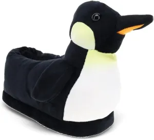 Happy Feet Animal Slippers for Adults and Kids, Cozy and Comfortable, Sturdy Rubber Soles, Thick 1-Inch Memory Foam Footbed, Non-Skid Bottoms, Plush Velvety Material Slippers, As Seen on Shark Tank