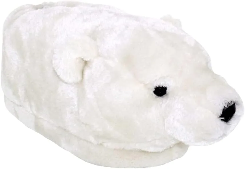 Happy Feet Animal Slippers for Adults and Kids, Cozy and Comfortable, Sturdy Rubber Soles, Thick 1-Inch Memory Foam Footbed, Non-Skid Bottoms, Plush Velvety Material Slippers, As Seen on Shark Tank
