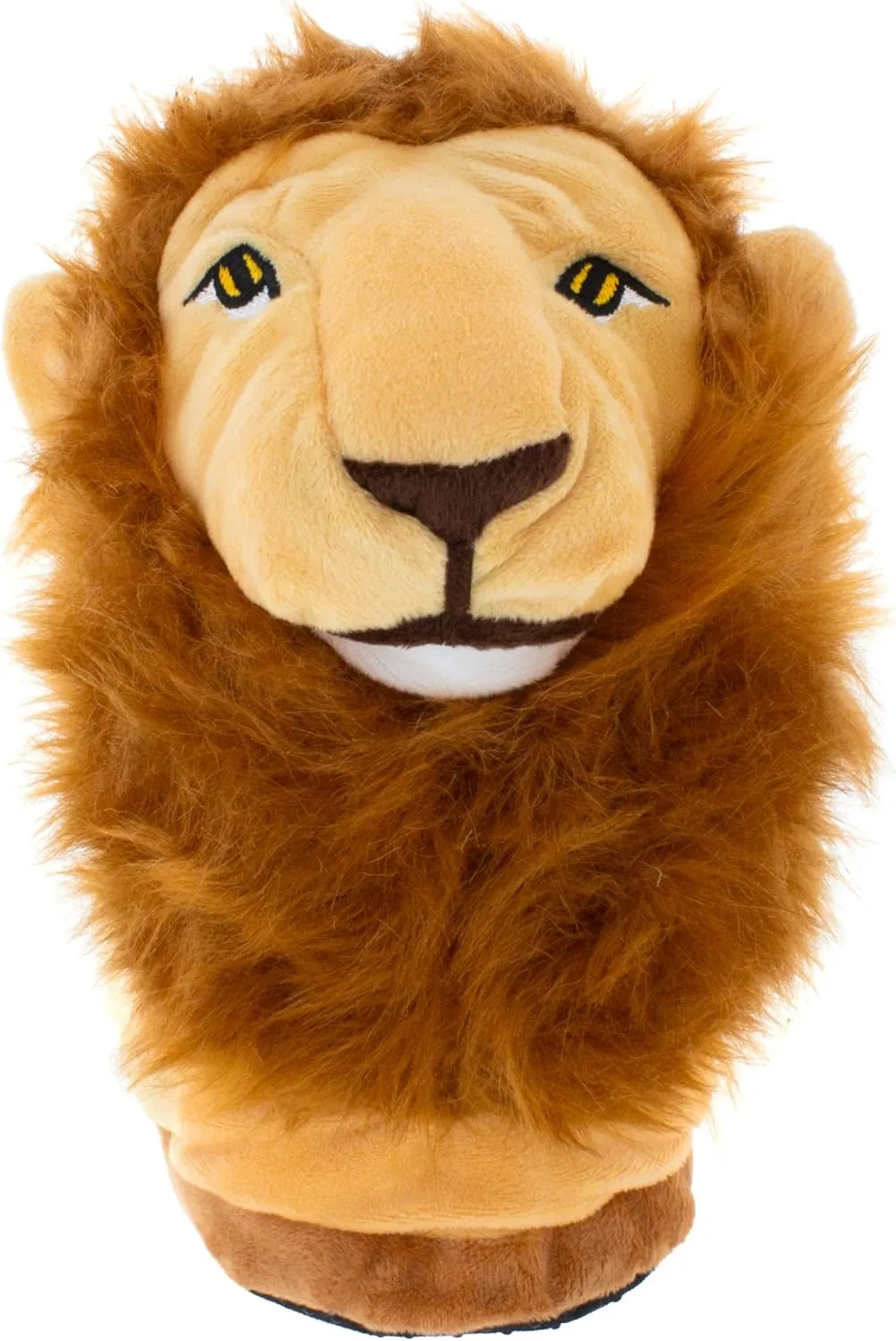 Happy Feet Animal Slippers for Adults and Kids, Cozy and Comfortable, Sturdy Rubber Soles, Thick 1-Inch Memory Foam Footbed, Non-Skid Bottoms, Plush Velvety Material Slippers, As Seen on Shark Tank