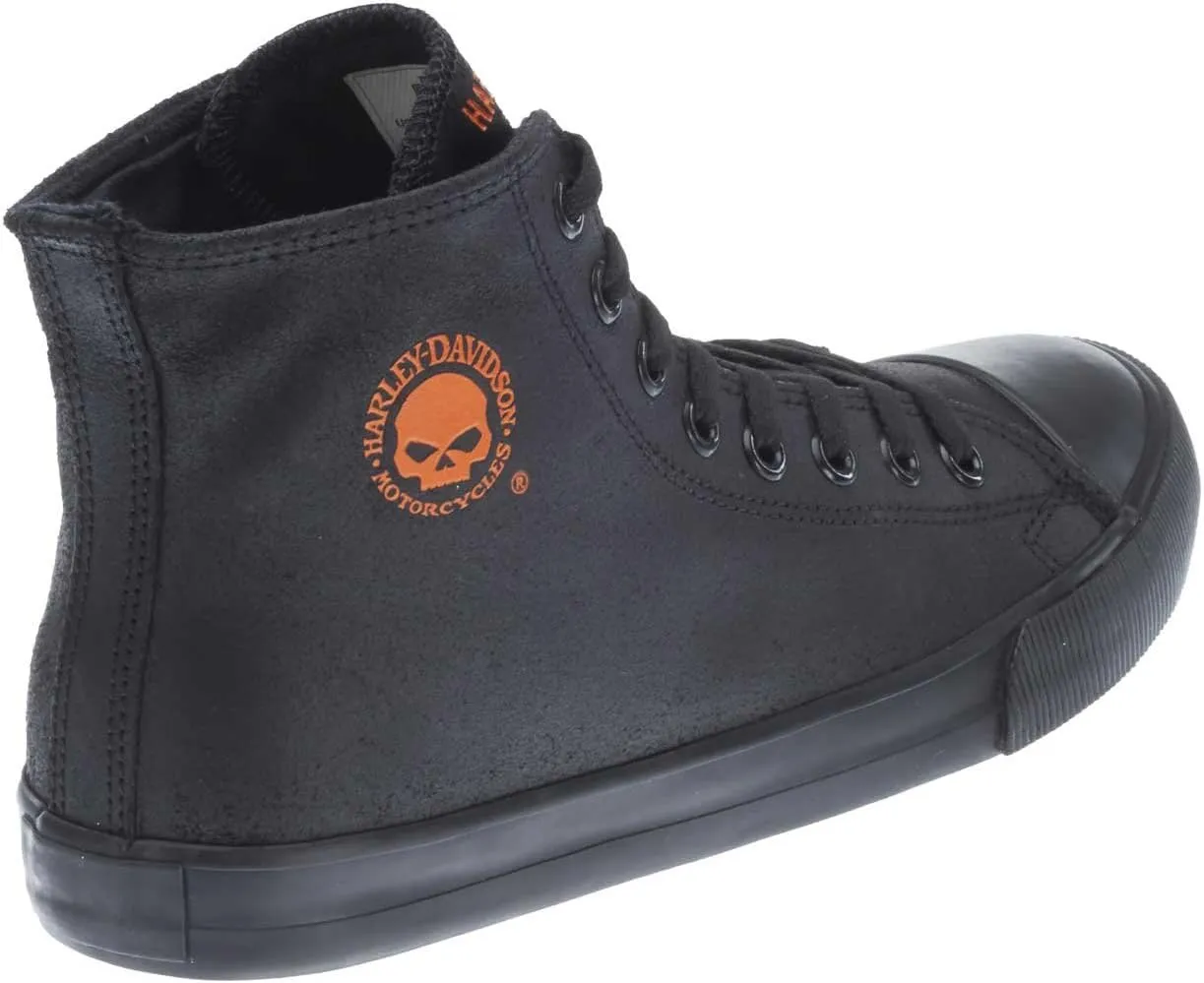 Harley-Davidson Men's Baxter Leather Motorcycle Casual Sneaker