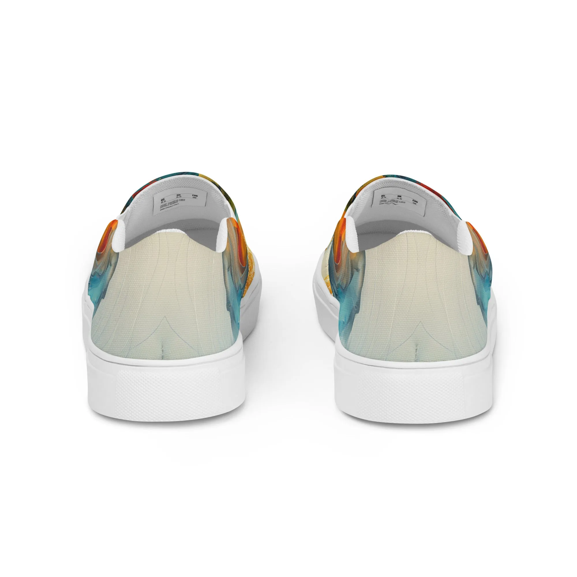 Haven of Stillness Women’s slip-on canvas shoes