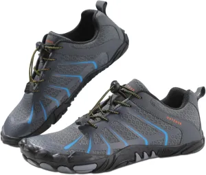 HiGropcore Barefoot Trail Running Shoes | Womens Mens Wide Toe Box Zero Drop Minimalist Slip on Shoes | Hike Barefoot Outdoor Shoes