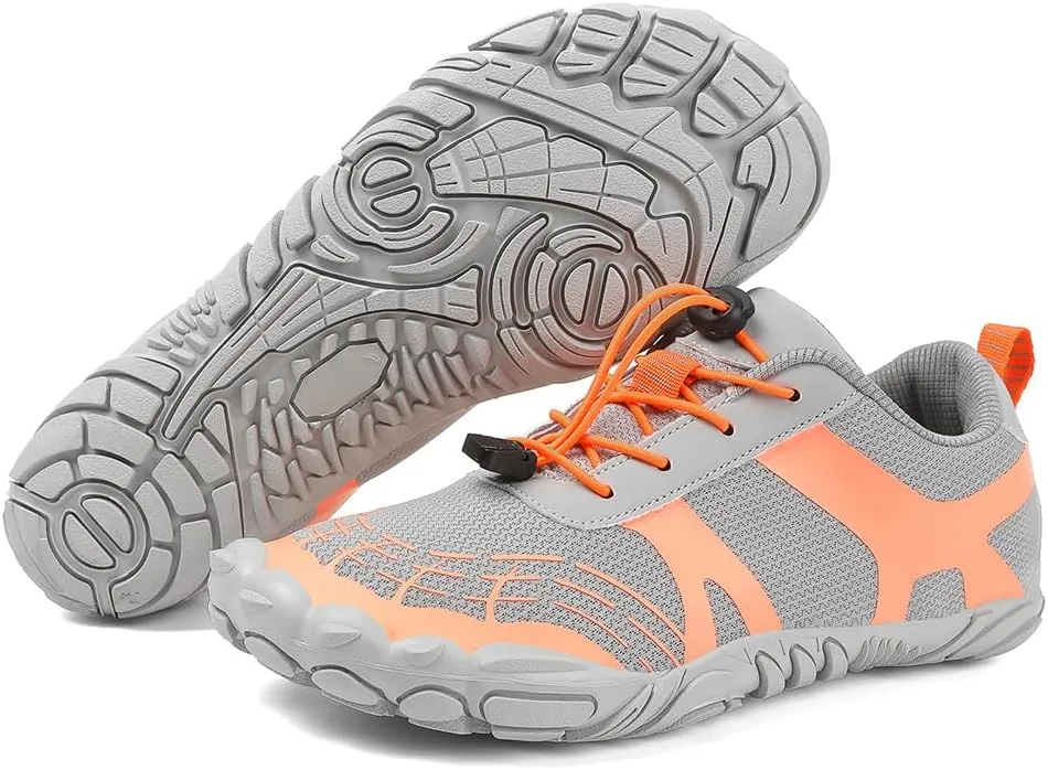 HiGropcore Barefoot Trail Running Shoes | Womens Mens Wide Toe Box Zero Drop Minimalist Slip on Shoes | Hike Barefoot Outdoor Shoes