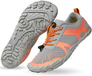 HiGropcore Barefoot Trail Running Shoes | Womens Mens Wide Toe Box Zero Drop Minimalist Slip on Shoes | Hike Barefoot Outdoor Shoes