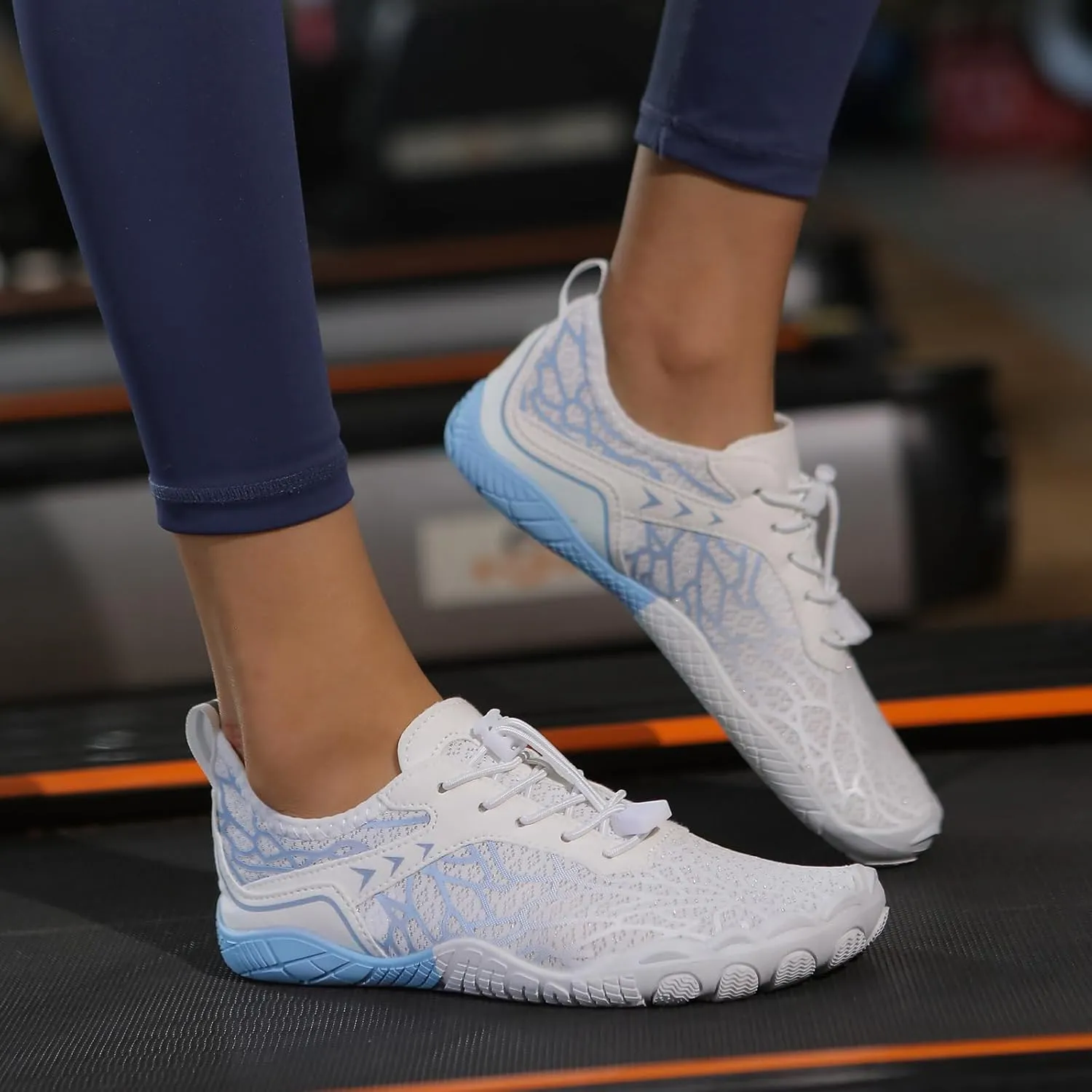 Hike Barefoot Footwear Women Men Pro Barefoot Shoes with Wide Toe Box Healthy & Non-Slip Hiking Shoes Unisex Women Water Shoe Men Outdoor Athletic Lightweight Breathable Comfy Athletic Footwear