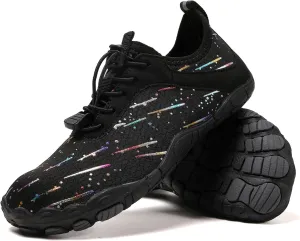Hike Barefoot Shoes for Women Men, Breathable Non-Slip Athletic Footwear, Wide Toe Water Shoes for Hiking, Non-Slip Neuropathy Shoes for Women Men, Grounded Comfort wear