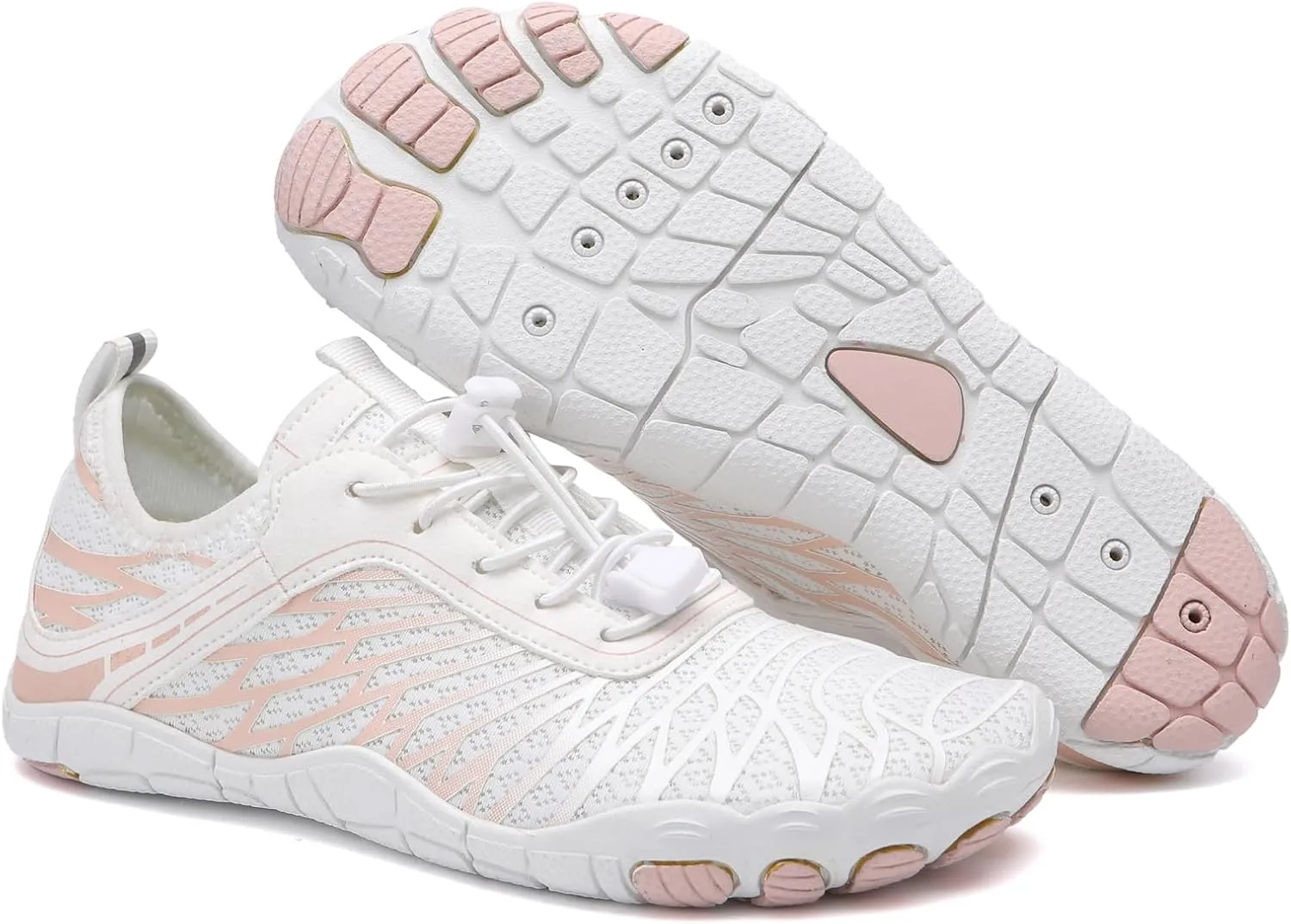 Hike Barefoot Shoes for Women Men, Breathable Non-Slip Athletic Footwear, Wide Toe Water Shoes for Hiking, Non-Slip Neuropathy Shoes for Women Men, Grounded Comfort wear