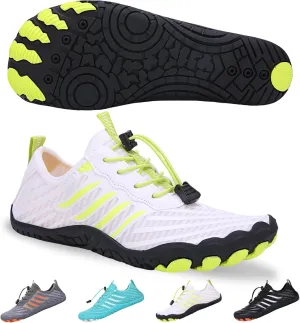 Hike Barefoot Shoes for Women Men, Breathable Non-Slip Athletic Footwear, Wide Toe Water Shoes for Hiking, Non-Slip Neuropathy Shoes for Women Men, Grounded Comfort wear