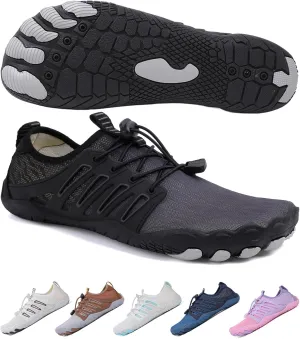 Hike Barefoot Shoes for Women Men, Breathable Non-Slip Athletic Footwear, Wide Toe Water Shoes for Hiking, Non-Slip Neuropathy Shoes for Women Men, Grounded Comfort wear