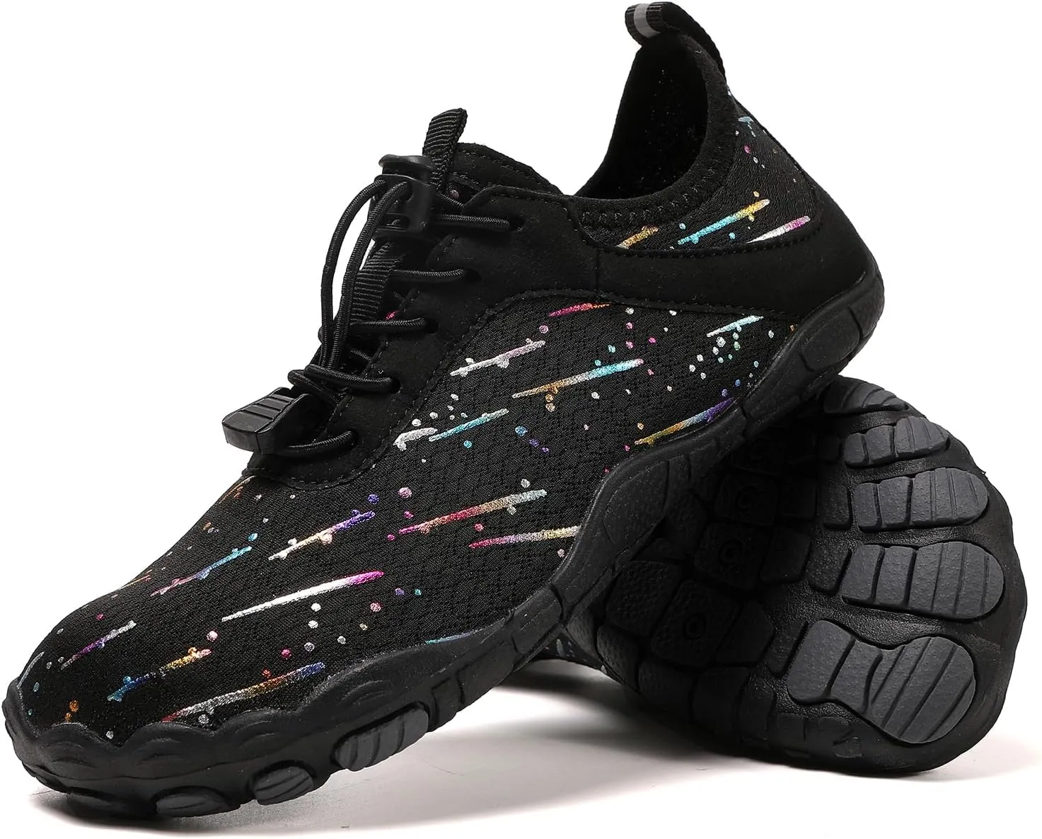 Hike Barefoot Shoes for Women Men, Breathable Non-Slip Athletic Footwear, Wide Toe Water Shoes for Hiking, Non-Slip Neuropathy Shoes for Women Men, Grounded Comfort wear