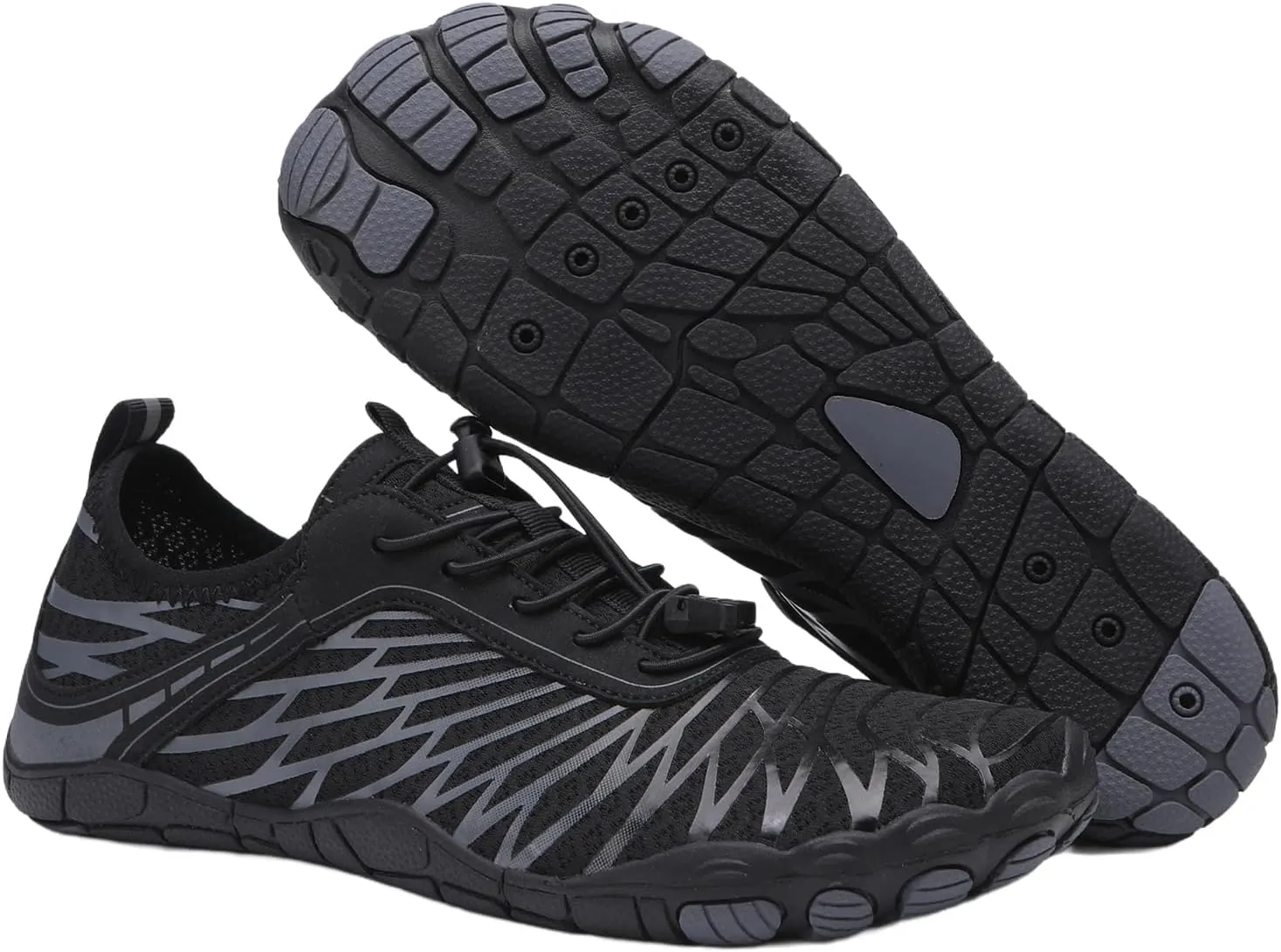 Hike Barefoot Shoes for Women Men, Breathable Non-Slip Athletic Footwear, Wide Toe Water Shoes for Hiking, Non-Slip Neuropathy Shoes for Women Men, Grounded Comfort wear