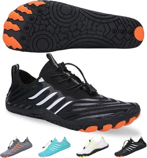 Hike Barefoot Shoes for Women Men, Breathable Non-Slip Athletic Footwear, Wide Toe Water Shoes for Hiking, Non-Slip Neuropathy Shoes for Women Men, Grounded Comfort wear