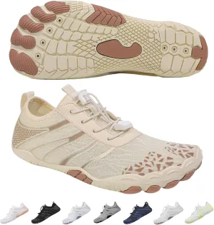 Hike Barefoot Shoes for Women Men, Breathable Non-Slip Athletic Footwear, Wide Toe Water Shoes for Hiking, Non-Slip Neuropathy Shoes for Women Men, Grounded Comfort wear