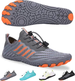 Hike Barefoot Shoes for Women Men, Breathable Non-Slip Athletic Footwear, Wide Toe Water Shoes for Hiking, Non-Slip Neuropathy Shoes for Women Men, Grounded Comfort wear