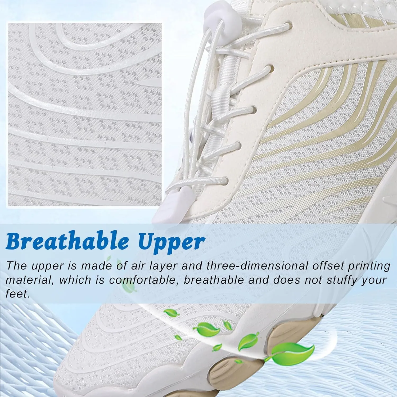 Hike Barefoot Shoes for Women Men, Pro Barefoot Shoes with Wide Toe Box for Hiking, Walking, Non-Slip Breathable Lightweight Water Shoes Unisex