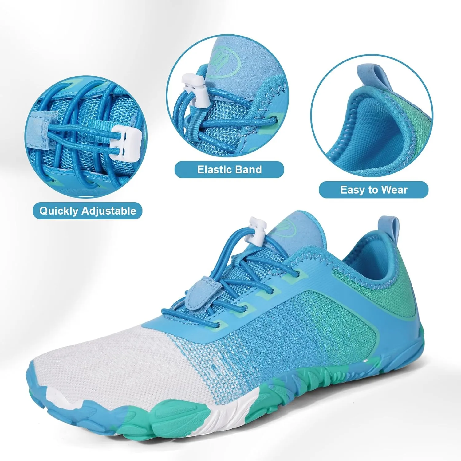 Hike Barefoot Shoes Women Men Footwear Minimalist Healthy Wide Toe Box Zero Drop Non-Slip Grounding Shoes for Walking Gym Workout Trail Running Grounded Footwear