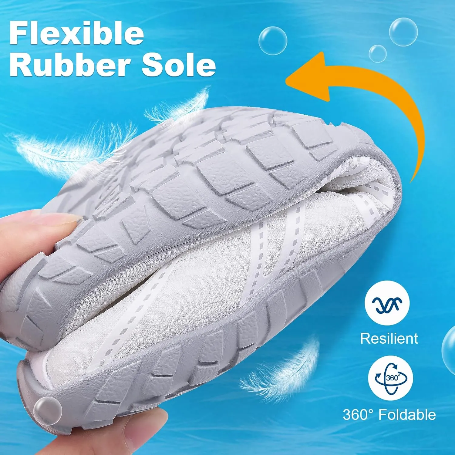 Hike Barefoot Shoes Women Men Footwear Wide Toe Quick-Dry Pro Barefoot Beach Swim Minimalist Grounding Shoes Breathable Non-Slip Grounded Footwear for Walking Kayaking Hiking Surfing