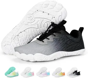 Hike Barefoot Shoes Women Men Footwear Wide Toe Quick-Dry Pro Barefoot Beach Swim Minimalist Grounding Shoes Breathable Non-Slip Grounded Footwear for Walking Kayaking Hiking Surfing